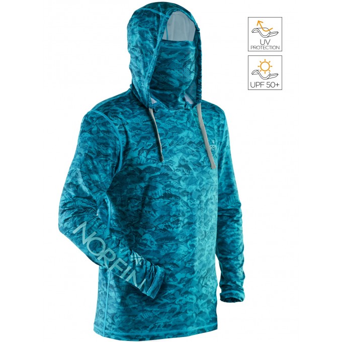 Джемпер NORFIN SUN PRO MARLIN HOODIE GREEN р.M 132202-M