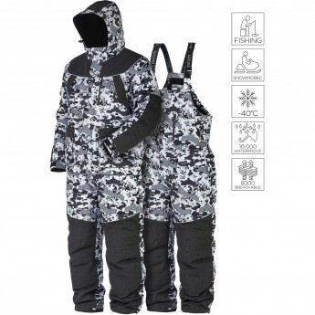 Костюм зимний NORFIN EXPLORER 2 CAMO 06 р.XXXL Костюм зимний NORFIN EXPLORER 2 CAMO 06 р.XXXL